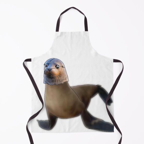 Item preview, Cute Seal Wearing a Seal Hat - animalzinhats designed and sold by Ashley’sAnimalz.