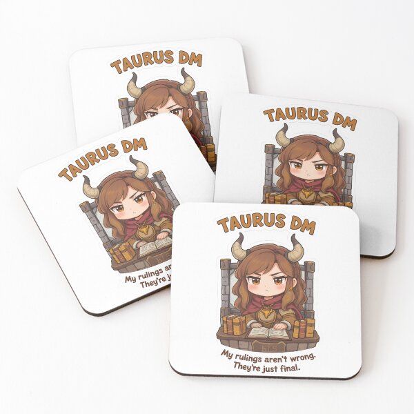 Item preview, Taurus DM Sticker – Funny DnD Zodiac Dungeon Master Design designed and sold by RpgTools.