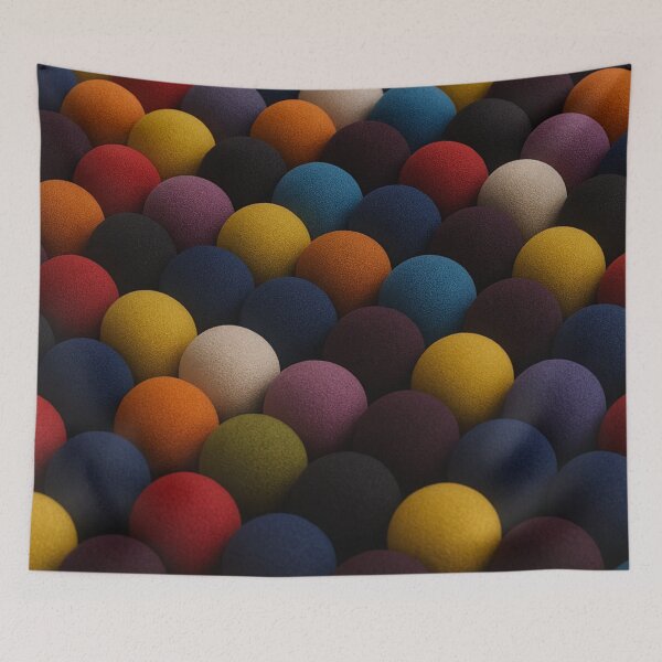 Item preview, Balls, spheres, colorful sphere texture – intense play of colors with a structured 3D look designed and sold by MrsMimpi.