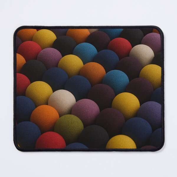 Item preview, Balls, spheres, colorful sphere texture – intense play of colors with a structured 3D look designed and sold by MrsMimpi.
