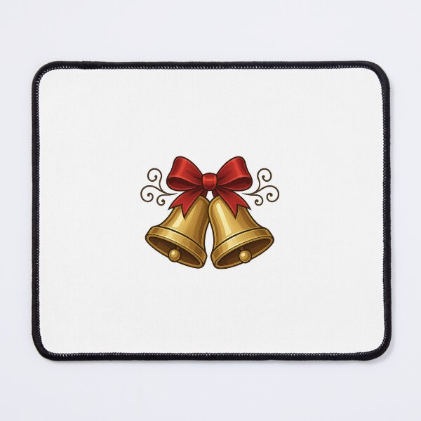 Item preview, Elegant Christmas Bells with Ribbon designed and sold by Le Grand Requin.