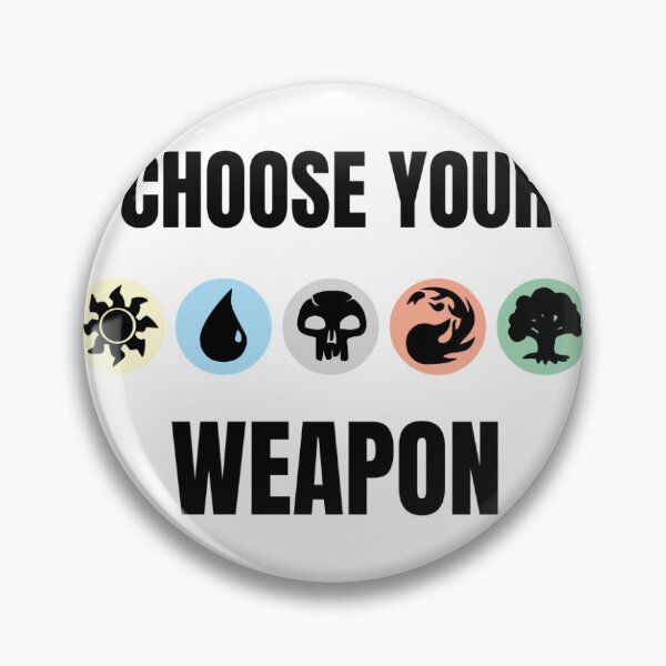 Item preview, Choose Your Weapon MTG Inspired Print designed and sold by thebirchlers.