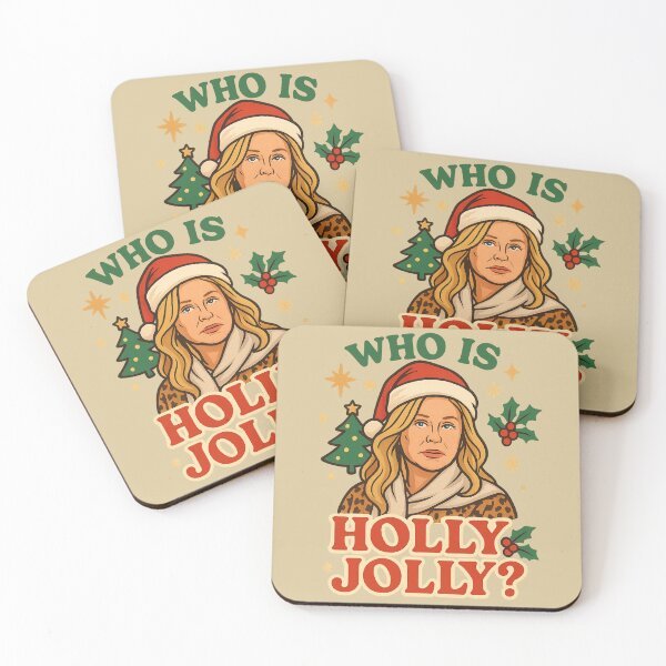 Item preview, “Who Is Holly Jolly?” – Kathy Hilton Inspired RHOBH Christmas Meme Design designed and sold by GirlyPopped.