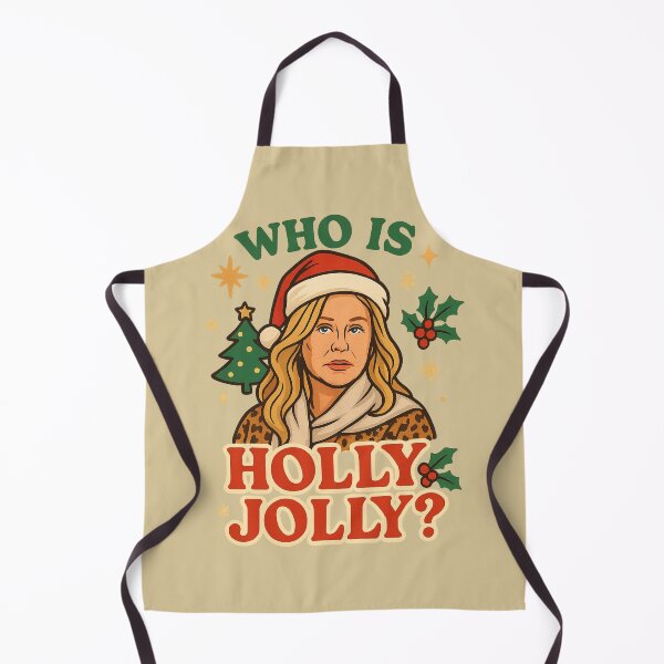 Item preview, “Who Is Holly Jolly?” – Kathy Hilton Inspired RHOBH Christmas Meme Design designed and sold by GirlyPopped.