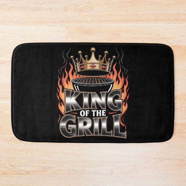 Item preview, King of the Grill – Grilling BBQ Master Flame designed and sold by Avenius Graphics.