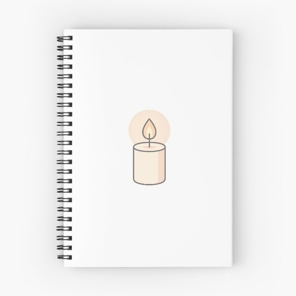 Item preview, Minimal Pastel Candle Illustration designed and sold by Le Grand Requin.