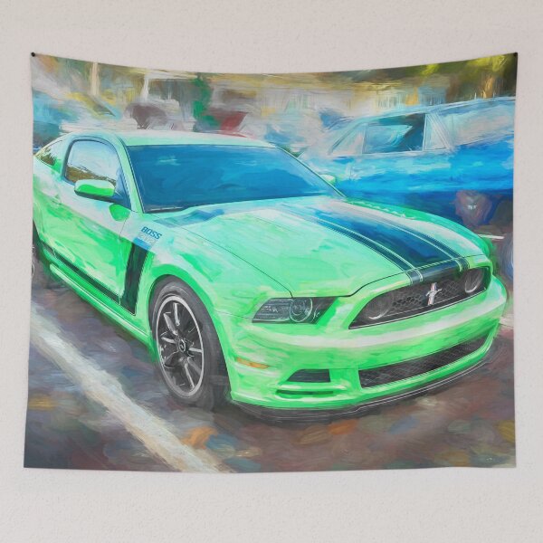 Item preview,  2013 Green Ford Mustang Boss 302 X111 designed and sold by RichFrancoCars.