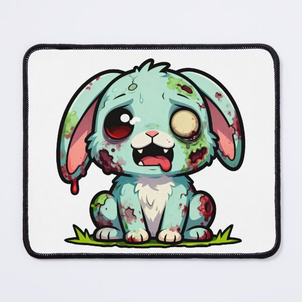 Item preview, Zombie Bunny Rabbit - Cute Zombie Animal Collection designed and sold by Quality-Custom-Designs.