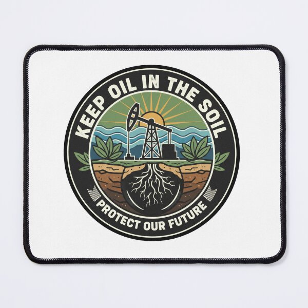 Item preview, Keep Oil in the Soil - Protect Our Future designed and sold by Wear2Transform.