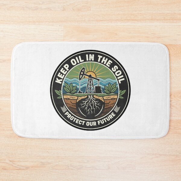 Item preview, Keep Oil in the Soil - Protect Our Future designed and sold by Wear2Transform.