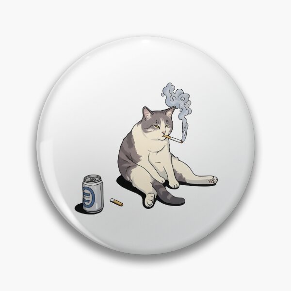 Artikelvorschau, Lustige Raucherkatze | Arsenal-Fankatze entworfen und verkauft von sassywaffles.