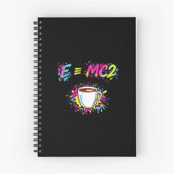Item preview, E Equals MC2 Coffee Splash designed and sold by Design01Vibe.