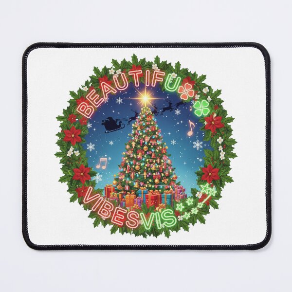 Item preview, **COLORFUL BEAUTIFUL CHRISTMAS VIBES⭐Design designed and sold by WorthyByDwethi.