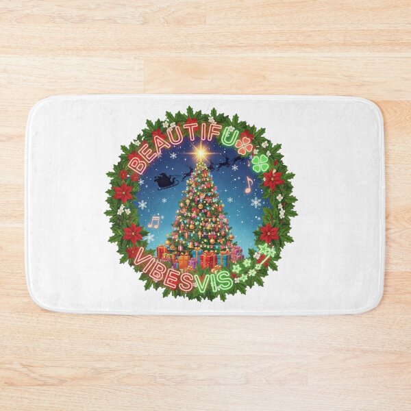 Item preview, **COLORFUL BEAUTIFUL CHRISTMAS VIBES⭐Design designed and sold by WorthyByDwethi.