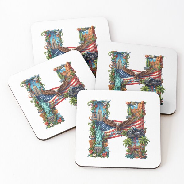 Item preview, The Alphabet of the USA - H designed and sold by Kaleddis.