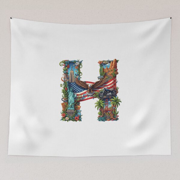 Item preview, The Alphabet of the USA - H designed and sold by Kaleddis.