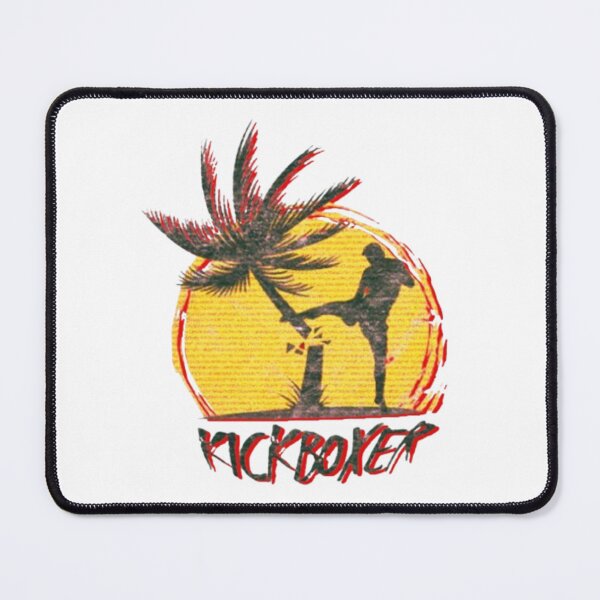 Item preview, Kickboxer Palm Strike – Sticker Retro Red yellow designed and sold by Wawan35200.