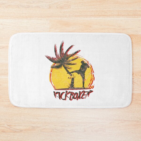 Item preview, Kickboxer Palm Strike – Sticker Retro Red yellow designed and sold by Wawan35200.