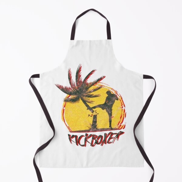 Item preview, Kickboxer Palm Strike – Sticker Retro Red yellow designed and sold by Wawan35200.