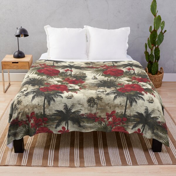 Item preview, Weathered tales of hibiscus and the jolly roger. designed and sold by Piotrek0001.