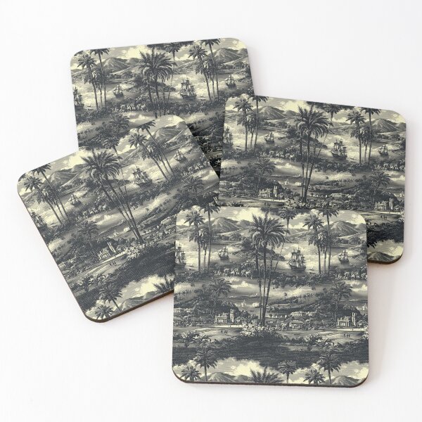 Item preview, A detailed engraving of the old colonial port. designed and sold by Piotrek0001.