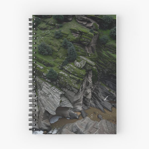 Item preview, Dramatic Layered Rock Canyon & River designed and sold by griez.