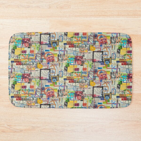 Item preview, abstract collage designed and sold by F4Fartbot.