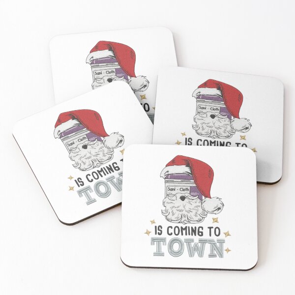 Item preview, Funny Sani-Cloth Santa Parody Healthcare Christmas Joke designed and sold by HBDStudio.