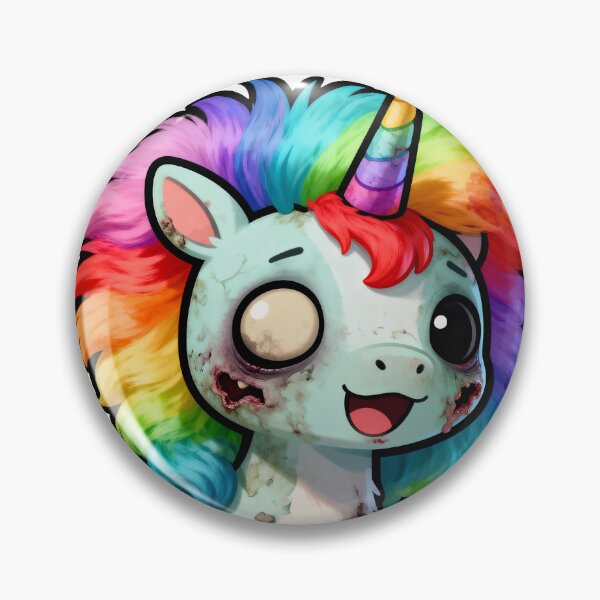 Item preview, Zombie Unicorn - Cute Zombie Animal Collection designed and sold by Quality-Custom-Designs.