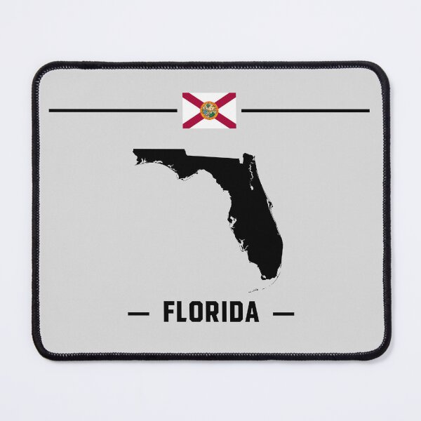 Item preview, Classic Florida State Map & Flag Silhouette – Sunshine State Pride Tee designed and sold by mashmosh.