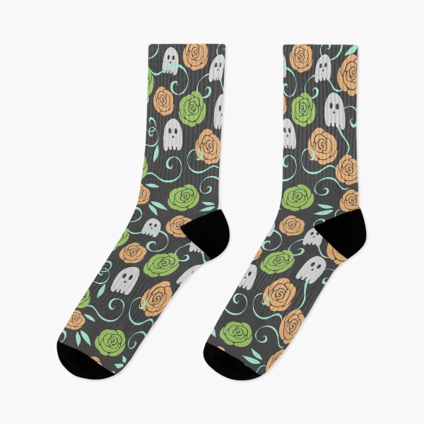 Item preview, Ghosts and Roses in Green designed and sold by PeonyPope.