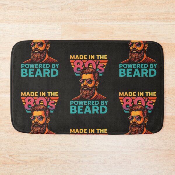 Item preview, Made in the 80's - Powered by beard designed and sold by TimelessVibes777.