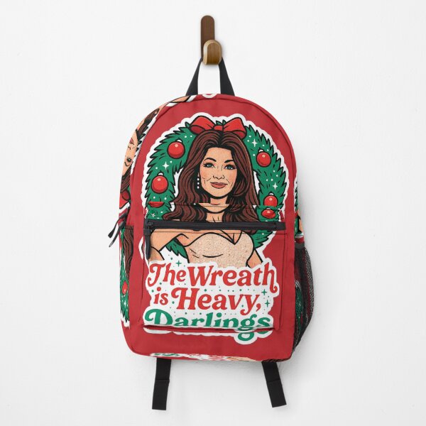 Item preview, “The Wreath Is Heavy, Darlings” – Lisa Vanderpump Inspired RHOBH Christmas Design designed and sold by GirlyPopped.