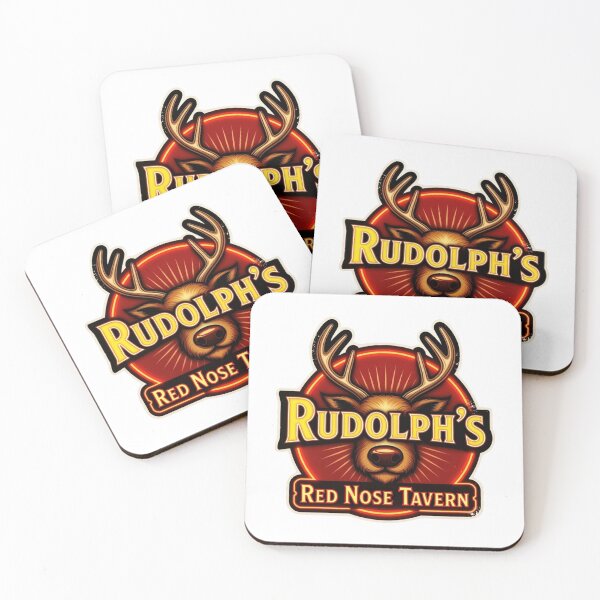 Item preview, Rudolph's Red Nose Tavern designed and sold by RisingWolfStudio.