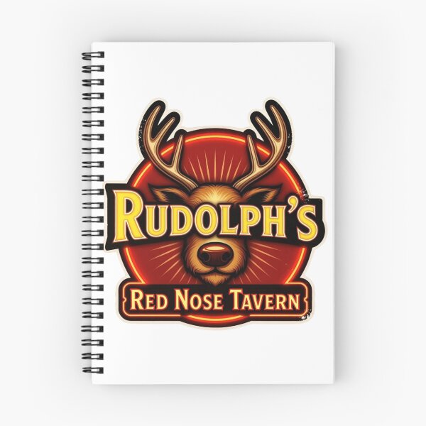 Item preview, Rudolph's Red Nose Tavern designed and sold by RisingWolfStudio.