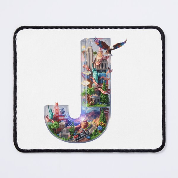 Item preview, The Alphabet of the USA - J designed and sold by Kaleddis.