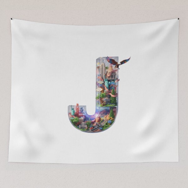 Item preview, The Alphabet of the USA - J designed and sold by Kaleddis.