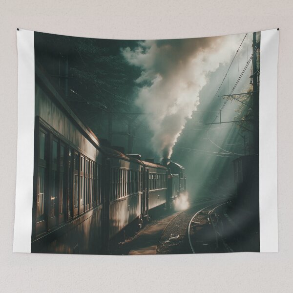 Item preview, Whispers Along the Verdant Rail designed and sold by oanaunciuleanu.