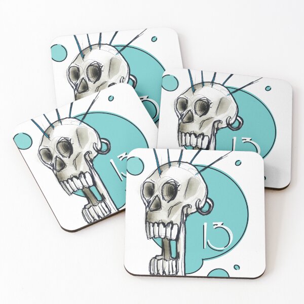 Item preview, Funky skull designed and sold by Golemz.