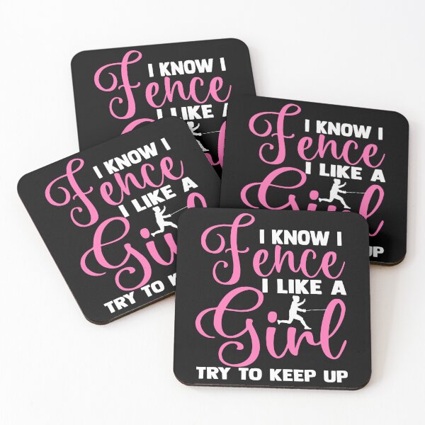 Item preview, Pink Cursive Fence Girl Typography Sport designed and sold by Nocturnal-Vines.