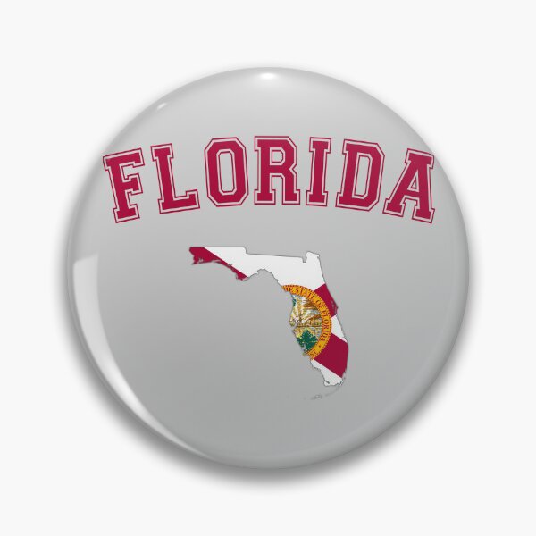 Item preview, Vintage Florida State Pride T-Shirt - Collegiate Style Map & Seal designed and sold by mashmosh.