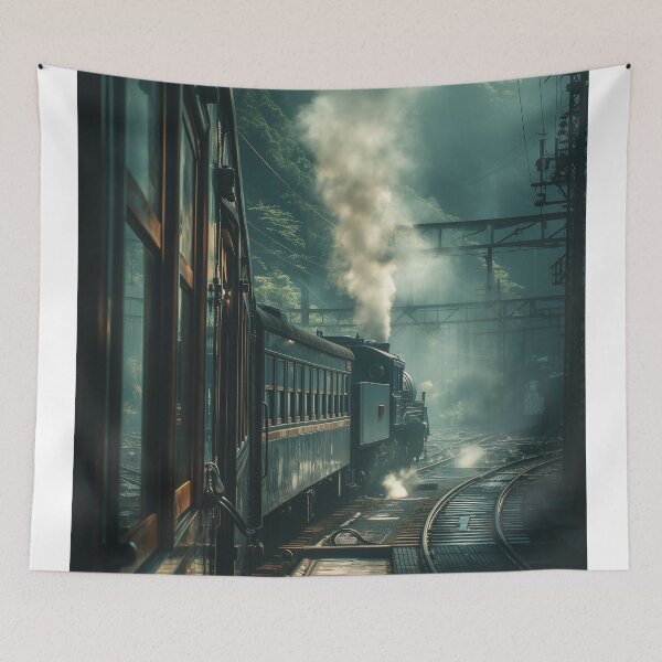 Item preview, Whispers Along the Verdant Rail designed and sold by oanaunciuleanu.