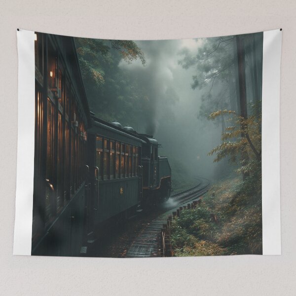 Item preview, Whispers Along the Verdant Rail designed and sold by oanaunciuleanu.