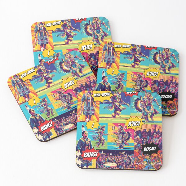 Item preview, Indigenous Pop Art | Pow-Wow Edition | Pow-Wow Pattern | Snagging Bag designed and sold by WarPaintCulture.