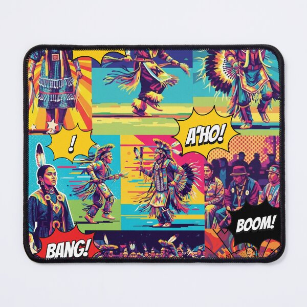 Item preview, Indigenous Pop Art | Pow-Wow Edition | Pow-Wow Pattern | Snagging Bag designed and sold by WarPaintCulture.