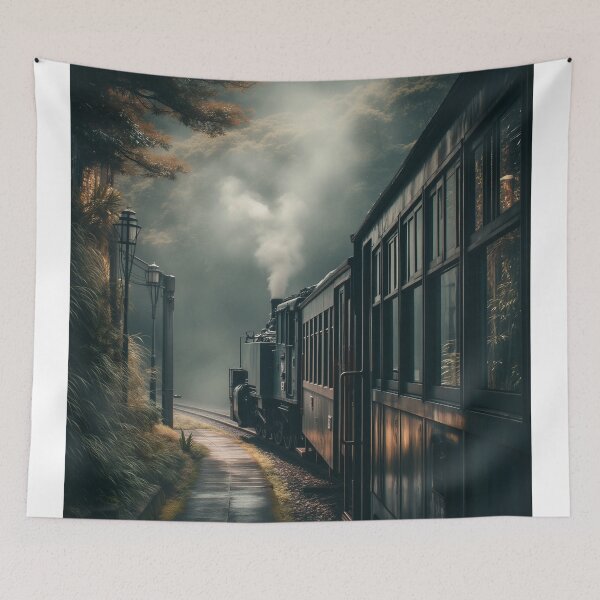 Item preview, Whispers Along the Verdant Rail designed and sold by oanaunciuleanu.