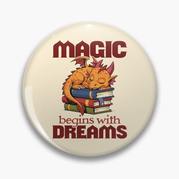 Item preview, Dreaming Dragon on Magical Fantasy Books designed and sold by TheJollyDoodle.