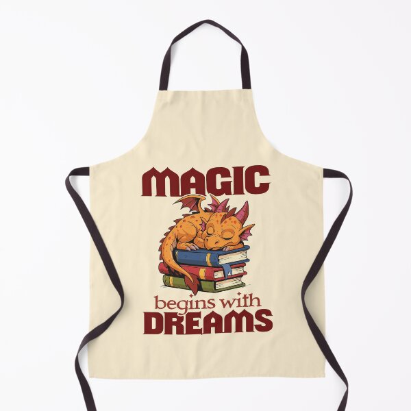 Item preview, Dreaming Dragon on Magical Fantasy Books designed and sold by TheJollyDoodle.