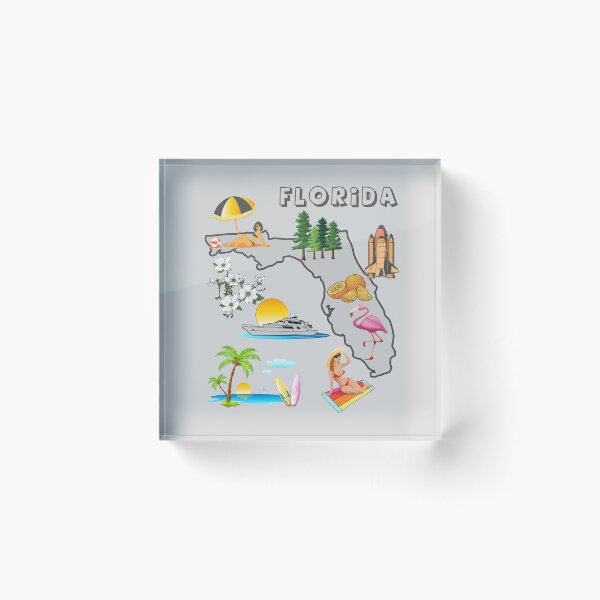 Item preview, Florida's Sunshine Paradise, Beach, Flamingo, and Space Coast Vibes designed and sold by mashmosh.