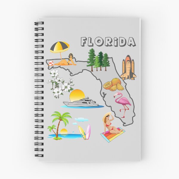 Item preview, Florida's Sunshine Paradise, Beach, Flamingo, and Space Coast Vibes designed and sold by mashmosh.